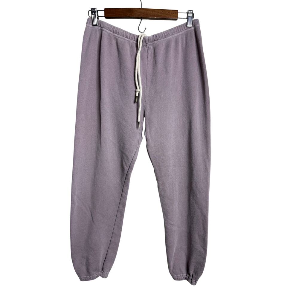 The Great. The Stadium Sweatpant size S Mauve Lavender Cotton Joggers